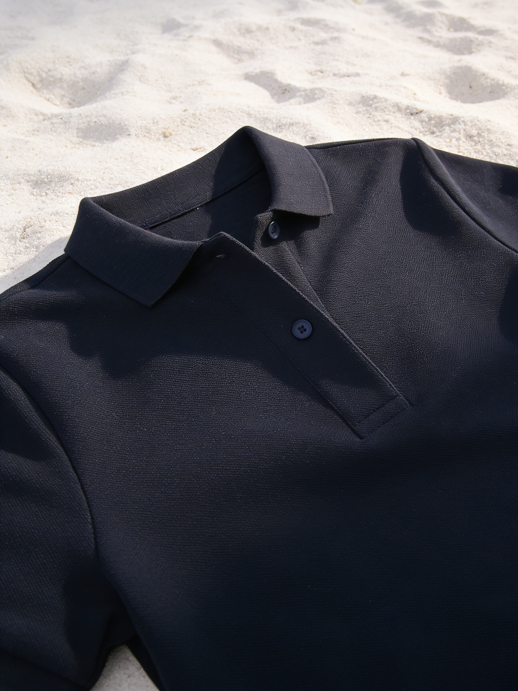 Polo 100% algodón orgánico Azul Marino