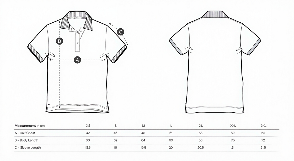 Polo 100% algodón orgánico Azul Marino