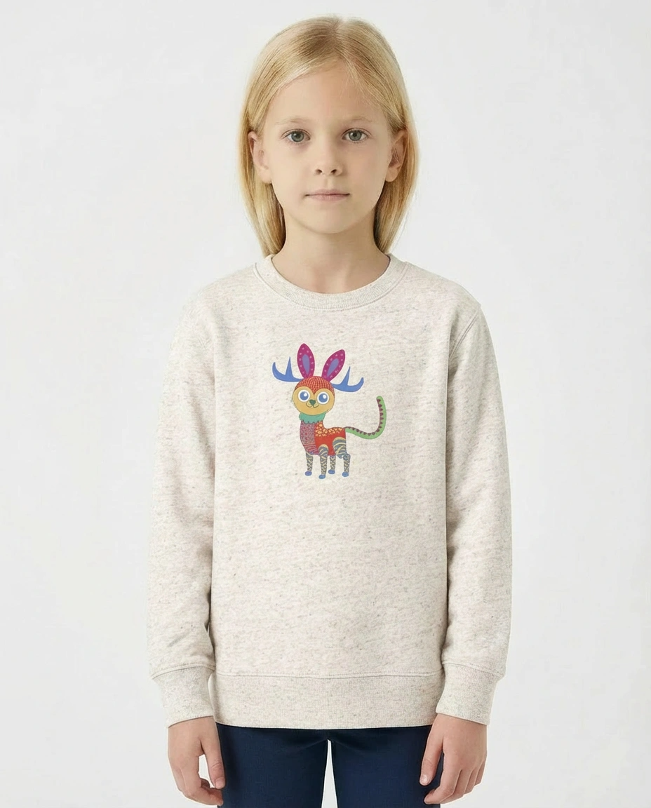 Sudadera Ciervo Mágico: Donde la Naturaleza se Viste de Fantasía y Estilo