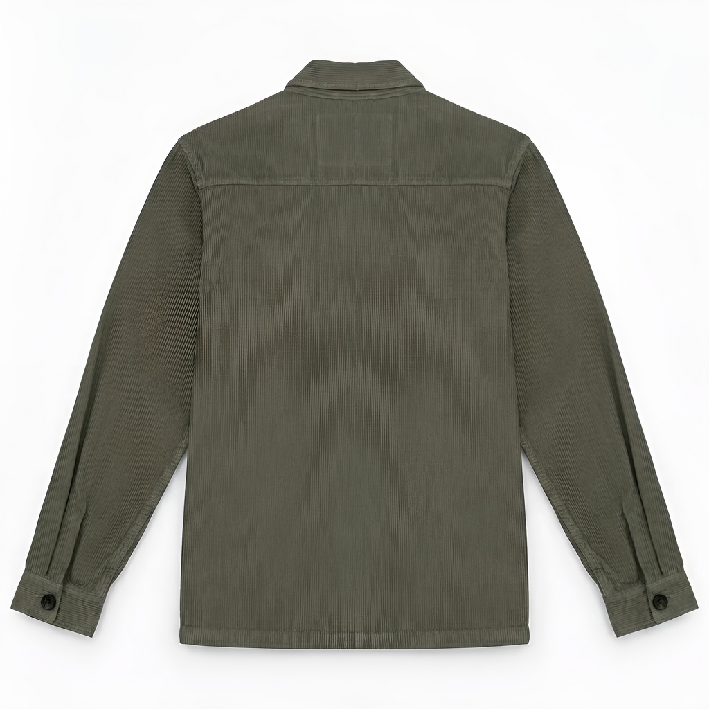 Chaqueta de Pana Khaki 100% Algodón Orgánico
