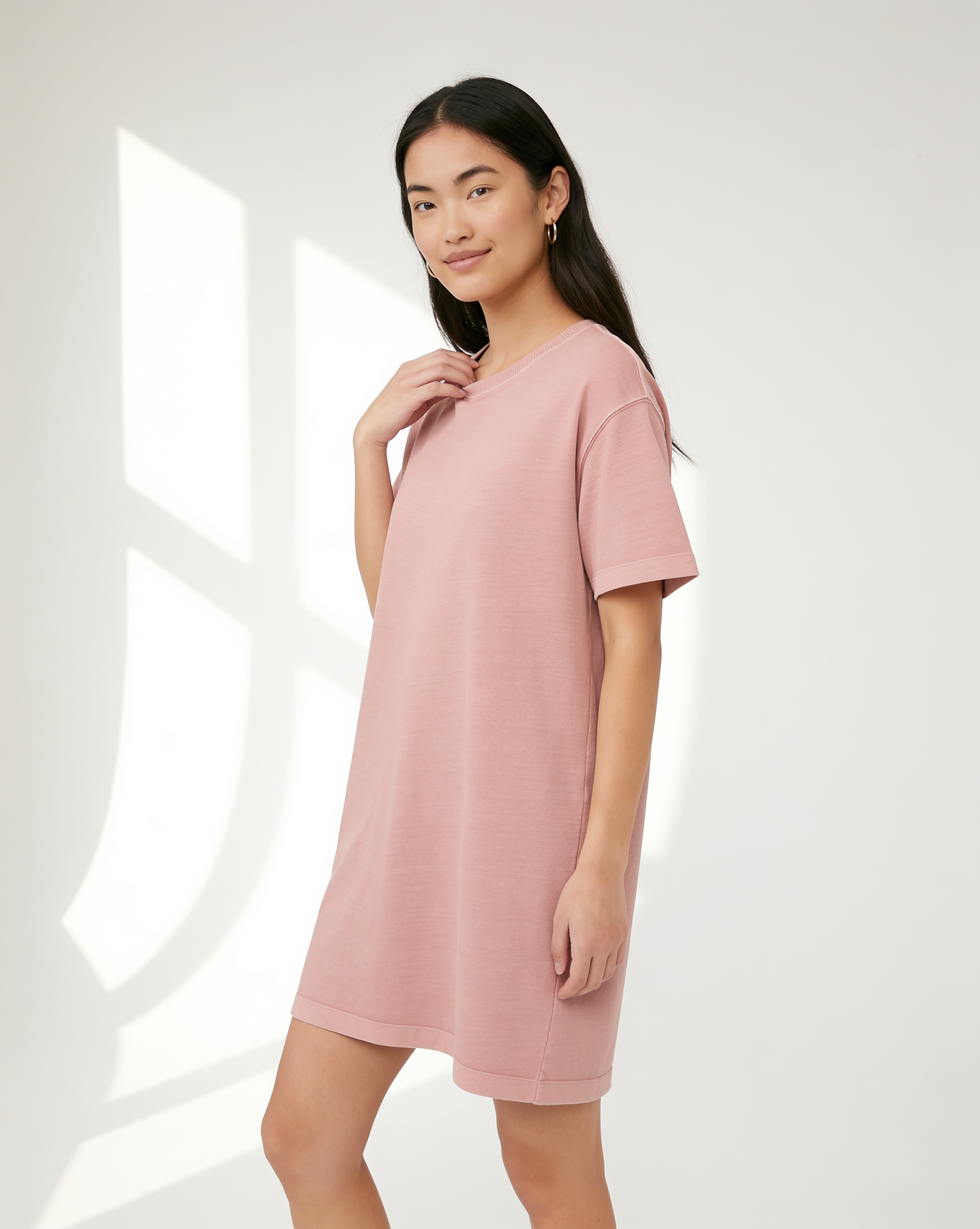 Vestido Oversize Efecto Lavado