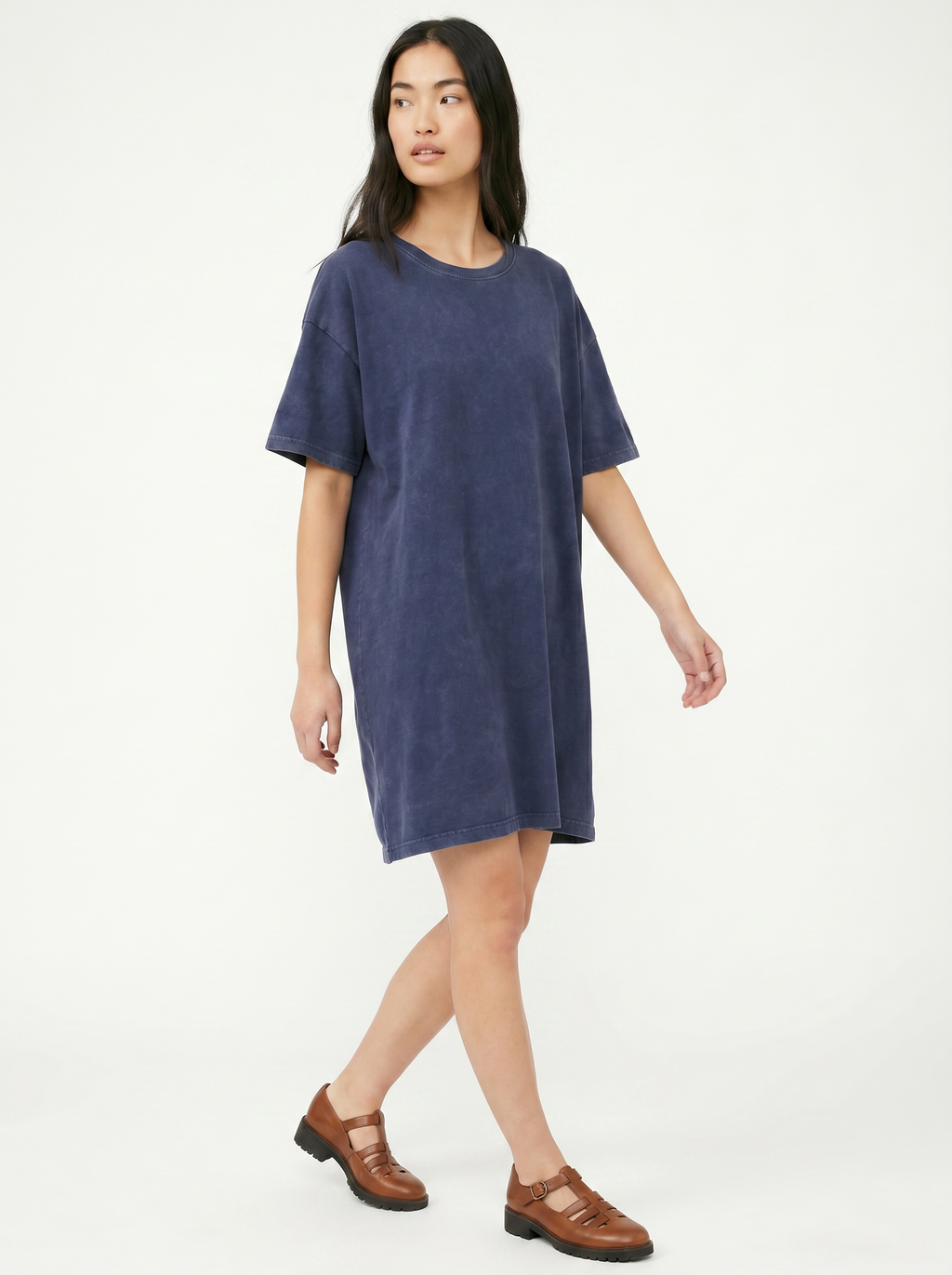 Vestido Oversize Efecto Lavado