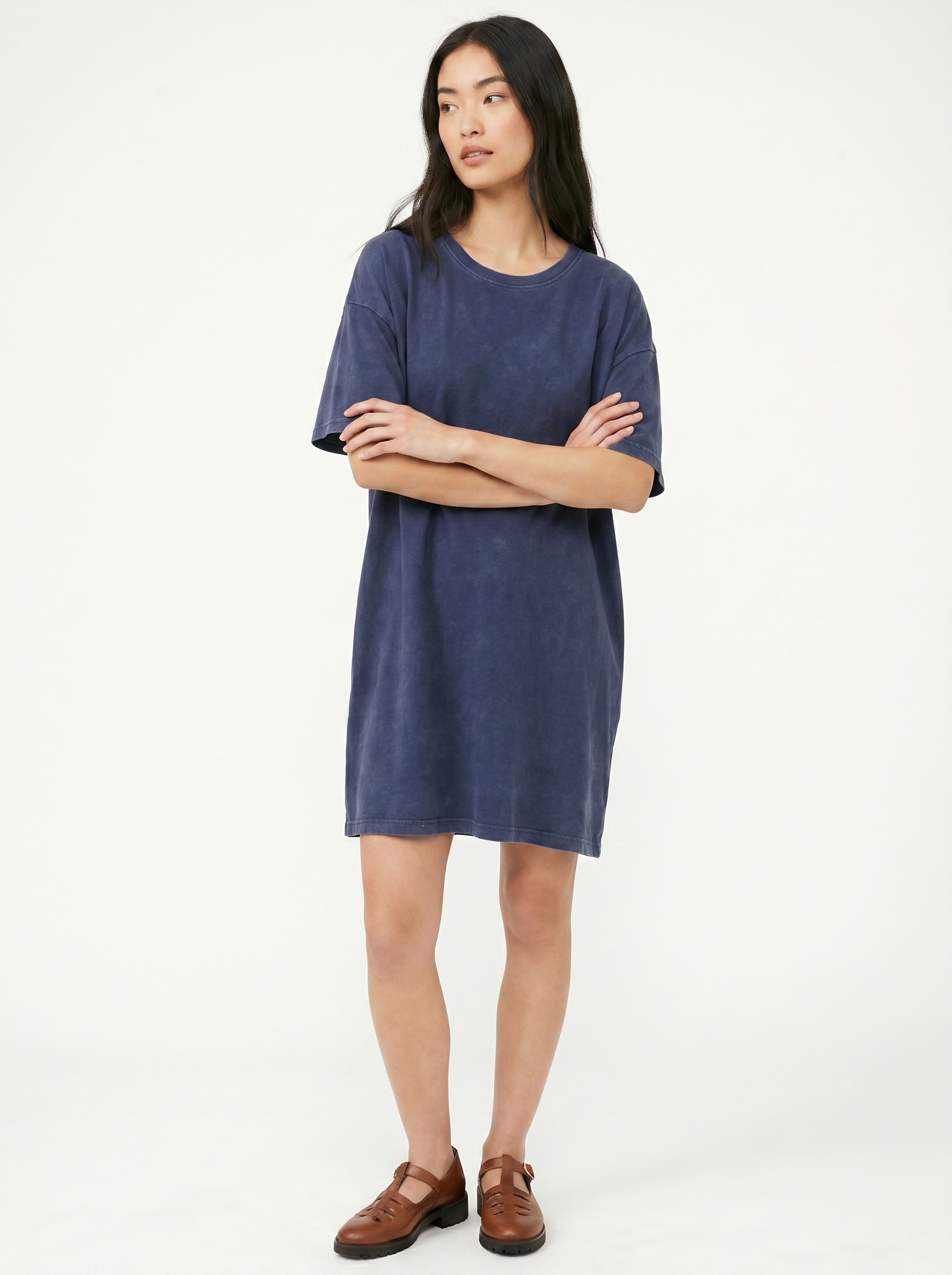 Vestido Oversize Efecto Lavado