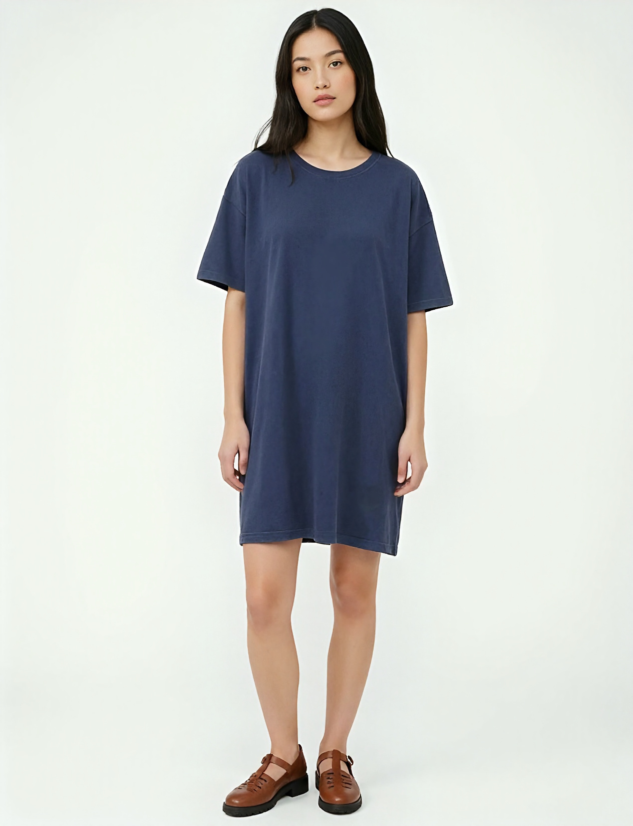 Vestido Oversize Efecto Lavado