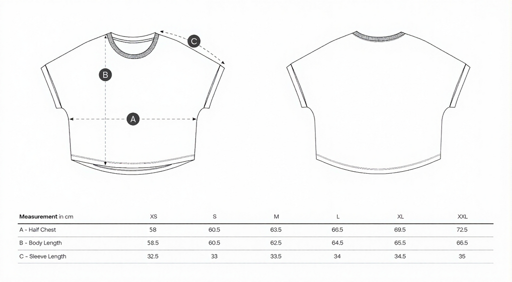 Camiseta Oversize con Mangas Vueltas